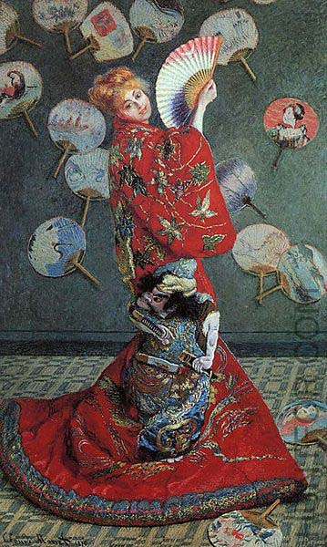 Madame Monet in a Japanese Costume,